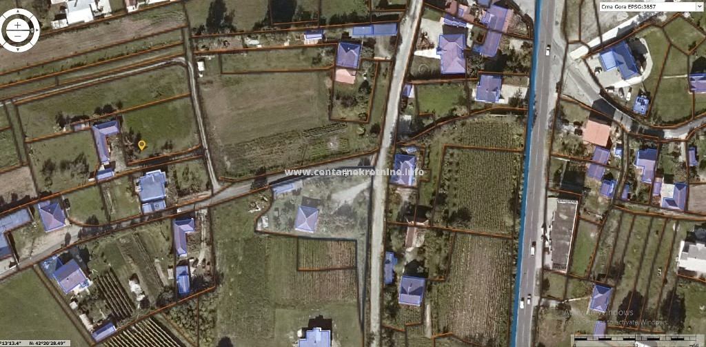 Prodaja,plac 4.094m2, Mojanovići, Podgorica 